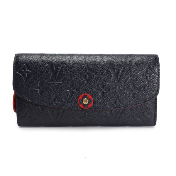 106305 fv Louis Vuitton Marine Rouge Monogram Empriente Emilie Wallet