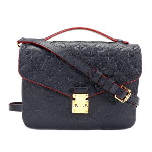 106306 fv Louis Vuitton Judy PM Multicolor Leather Shoulder Bag Black