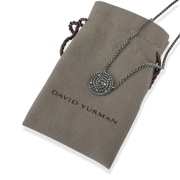 106376 box 291b9538 358b 4535 a47b cee65e30bbac David Yurman Diamond Coil Necklace in Sterling Silver 007 CTW