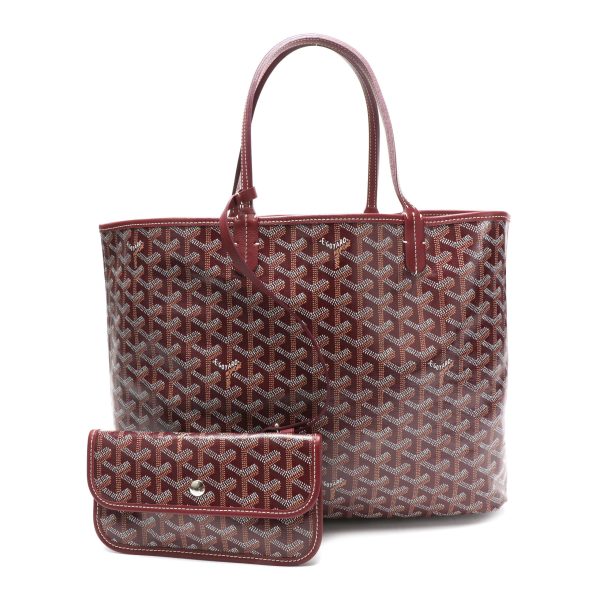 106407 fv 911f0d30 7fce 472c 91a4 678d70513c52 Goyard Bordeaux Goyardine Saint Louis PM Tote