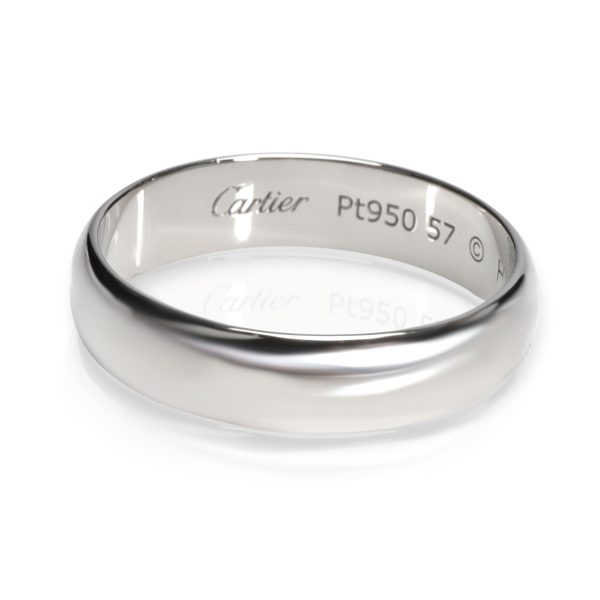 Rings Cartier 1895 Wedding Band in Platinum 5mm