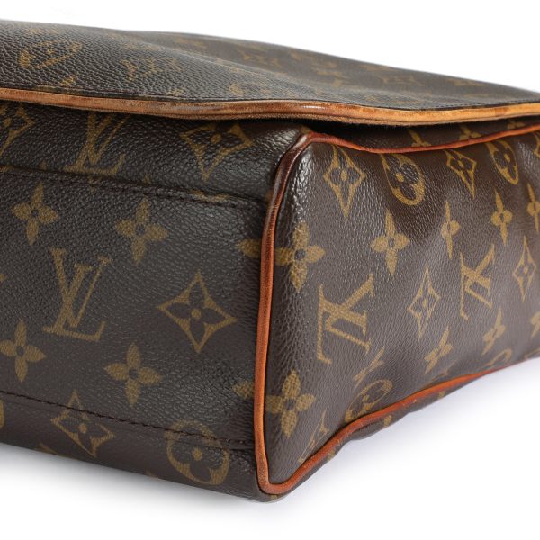 106575 box Louis Vuitton Brown Monogram Canvas Abbesses Messenger Bag