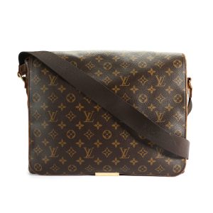 106575 fv Louis Vuitton Hampstead MM Damier Ebene Tote Bag Damier Canvas