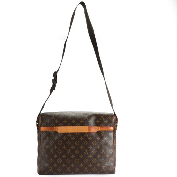 106575 pv Louis Vuitton Brown Monogram Canvas Abbesses Messenger Bag