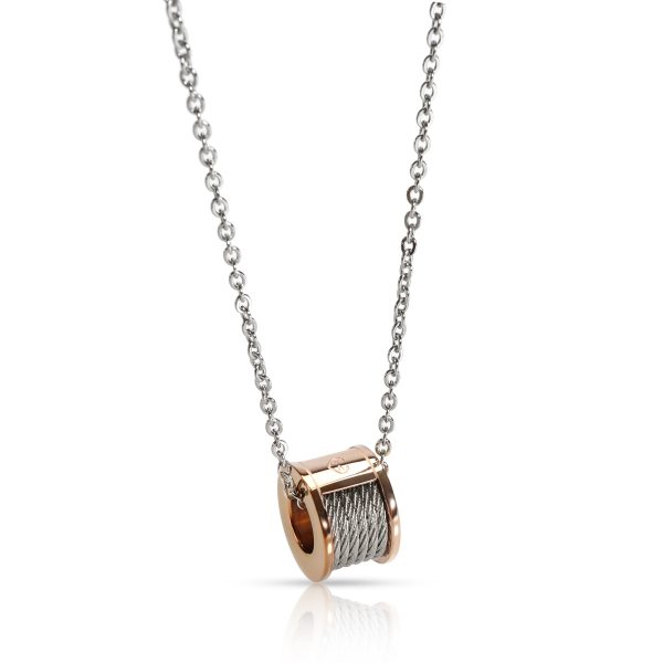 106591 fv 5e2be87d ac19 438f 9391 97aa20d45179 Charriol Forever Necklace in Rose Gold Plated Steel