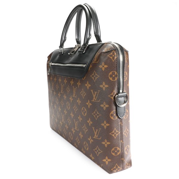 106606 sv cfc898a7 8c69 4a16 b84b 4295ea13bf02 Louis Vuitton Monogram Macassar Canvas Porte Documents Jour