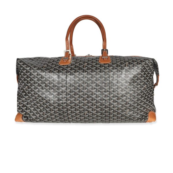 106607 pv 1af3a0a4 52ad 48ce a8ac bc1aba1c86e9 Goyard Black Tan Goyardine Boeing 65 Duffle Bag