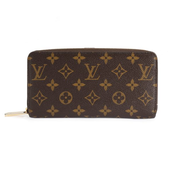 106625 fv Louis Vuitton Monogram Canvas Zippy Wallet