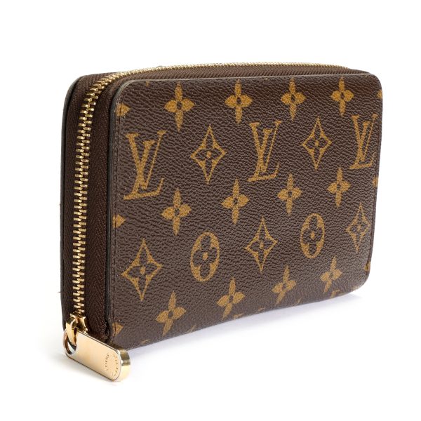 106625 sv Louis Vuitton Monogram Canvas Zippy Wallet