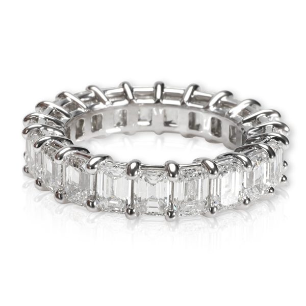 106708 bv ce288944 f28d 447c 97d2 3ba0e6aade82 Blue Nile Emerald Cut Diamond Eternity Ring in Platinum 512 CTW