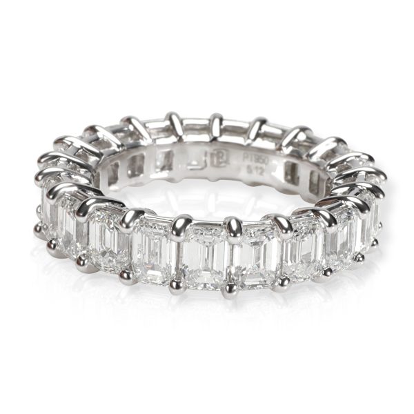 106708 fv 1a1c604b 3816 4f8e 9172 6288955920f0 Blue Nile Emerald Cut Diamond Eternity Ring in Platinum 512 CTW