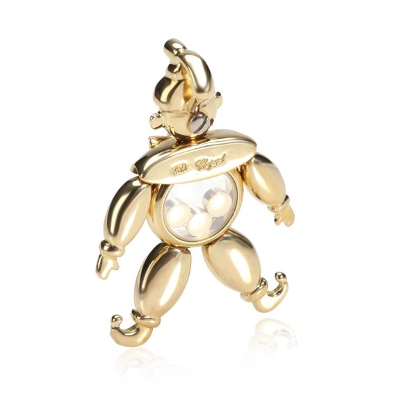 106769 bv Chopard Happy Clown Pendant with Diamonds Rubies in 18K Yellow Gold 012 CTW