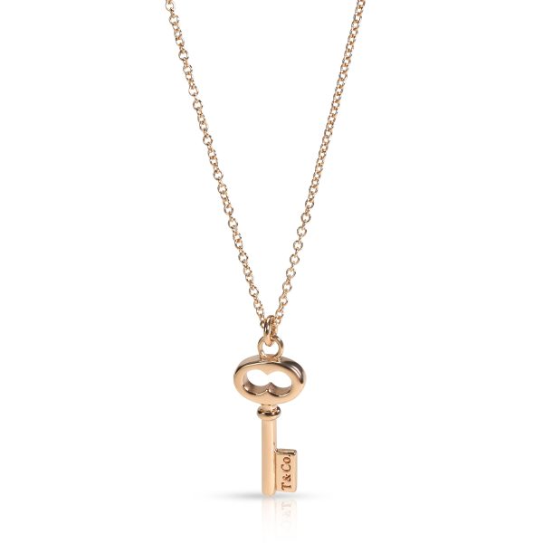 106782 fv 4b9f3cff a17a 4980 b108 4229b56ad32a Tiffany Oval Mini Keys Necklace in 18K Rose Gold