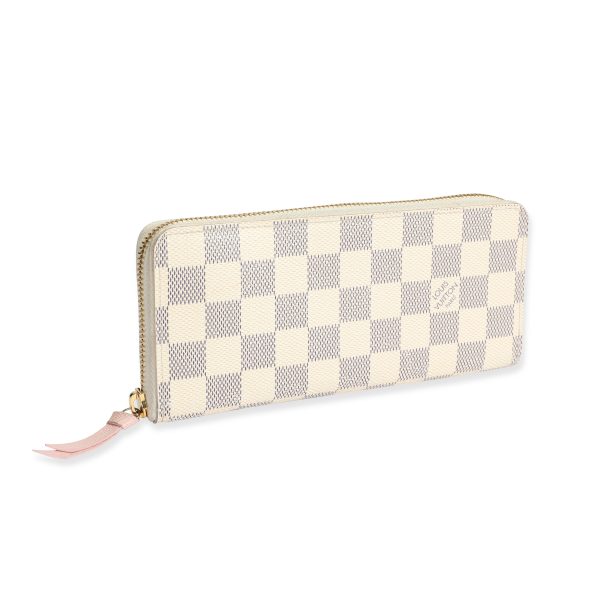 106797 sv Louis Vuitton Damier Azur Clémence Wallet