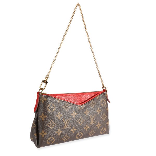 106804 sv 58e0bedf 4231 4d44 bd67 01f1c2076a82 Louis Vuitton Monogram Canvas Cerise Pallas Clutch