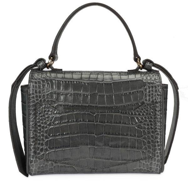 106890 pv Givenchy Storm Grey Crocodile Effect Mini Eden Bag