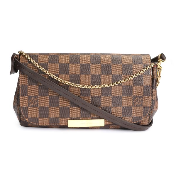 106895 fv Louis Vuitton Damier Ebene Favorite PM