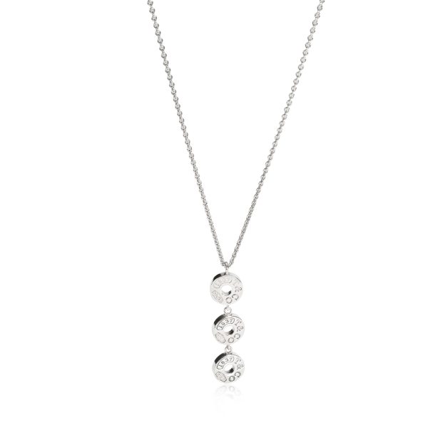 106905 fv Tiffany Co 1837 Circle Drop Necklace in Sterling Silver