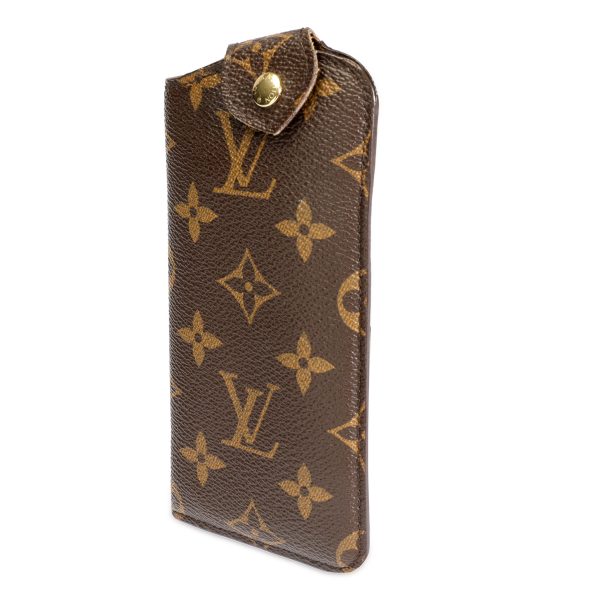 106921 fv Louis Vuitton Monogram Canvas Etui a Lunettes PM Glasses Case