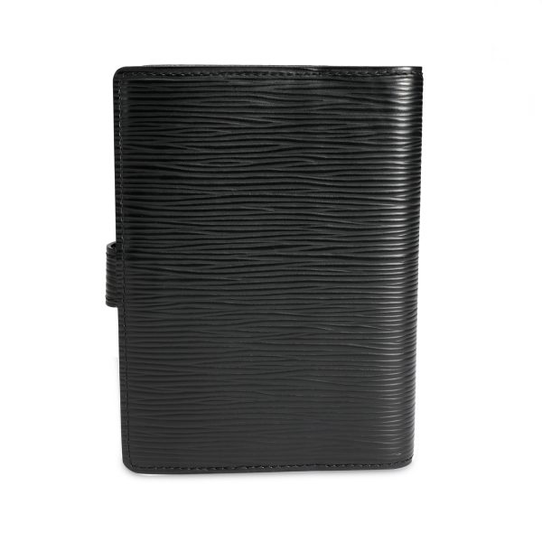 106922 pv 0c63bfee 653a 4bfc 8225 5869309b7f59 Louis Vuitton Black Epi Leather Small Ring Agenda Cover