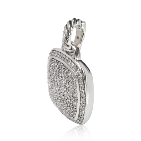 106930 sv David Yurman Albion Diamond Pendant in Sterling Silver 180 CTW