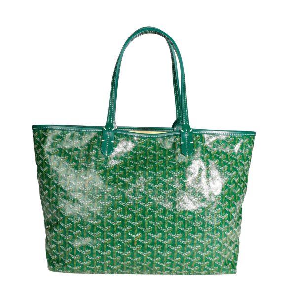 106987 pv Goyard Green Goyardine Saint Louis PM Tote