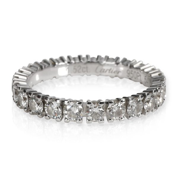 Rings Cartier Diamond Eternity Band in Platinum 152 CTW