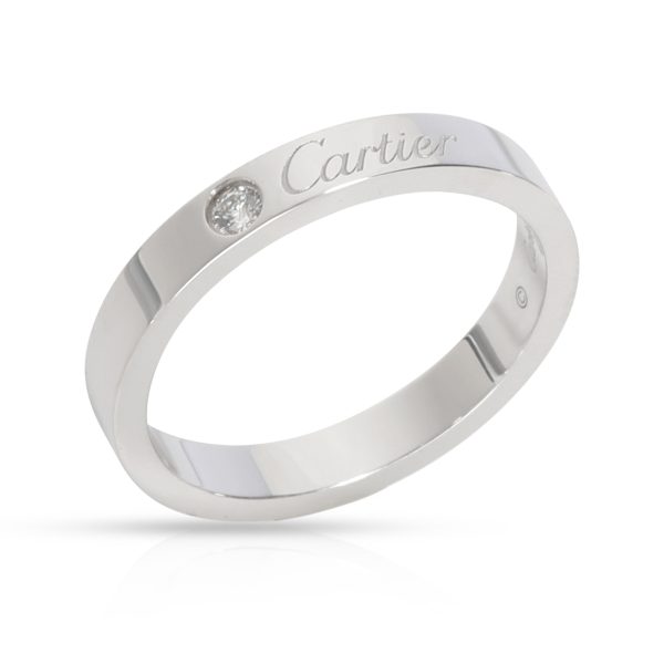 Cartier Cartier C de Cartier Diamond Band in Platinum 004 CTW