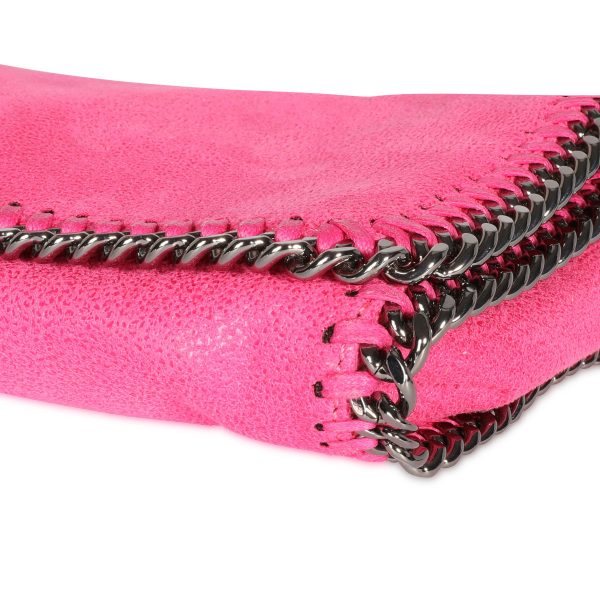 107169 box Stella McCartney Hot Pink Shaggy Deer Falabella Crossbody Bag