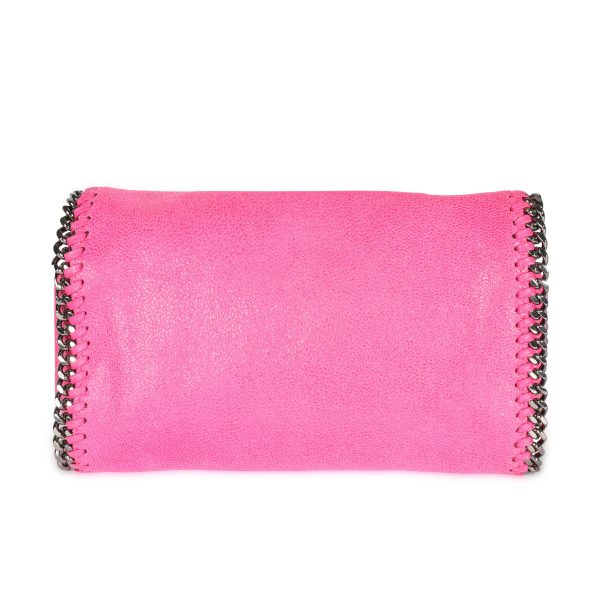 107169 pv Stella McCartney Hot Pink Shaggy Deer Falabella Crossbody Bag