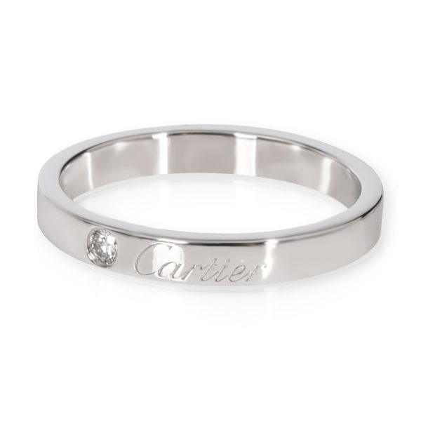 Rings Cartier C de Cartier Diamond Band in Platinum 005 CTW