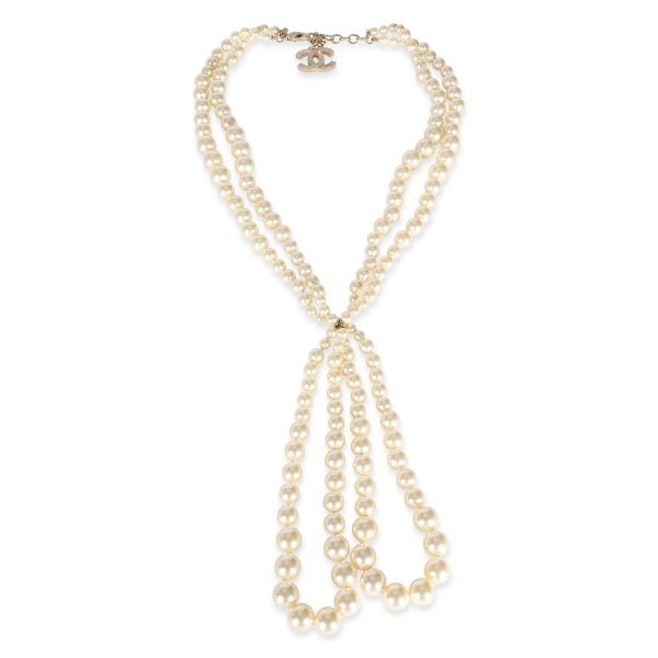 107360 pv a0c11f2f 875f 40eb a259 fb505bc5f43e Chanel Simulated Glass Pearl Lariat Necklace