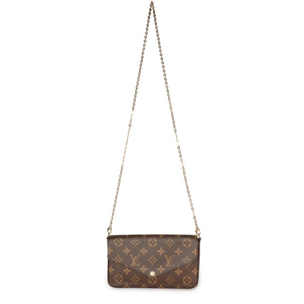 107364 bv Louis Vuitton Monogram Canvas Félicie Pochette