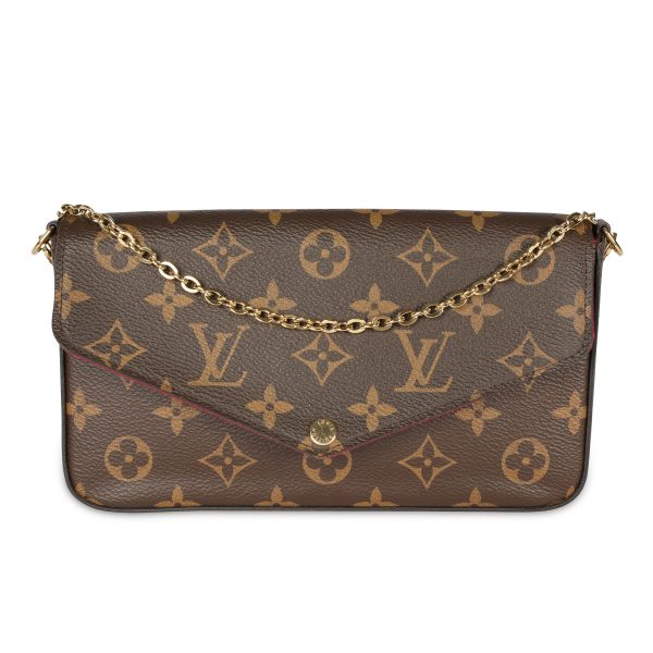 107364 fv Louis Vuitton Monogram Canvas Félicie Pochette