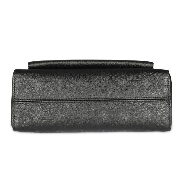 107404 stamp Louis Vuitton Black Monogram Empreinte Vavin MM