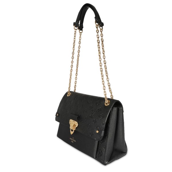 107404 sv Louis Vuitton Black Monogram Empreinte Vavin MM