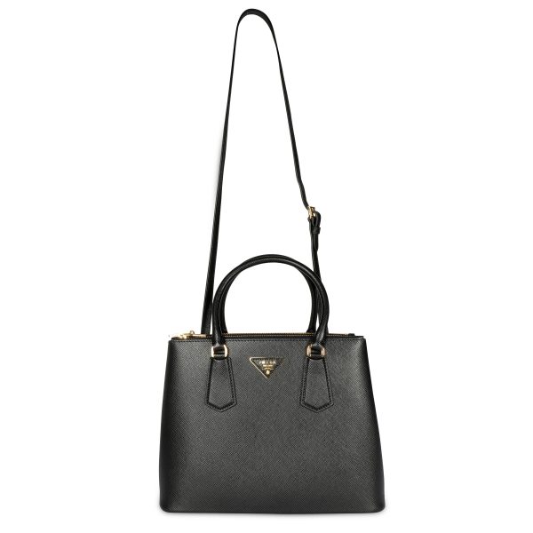 107466 bv Prada Black Saffiano Leather Small Galleria Bag