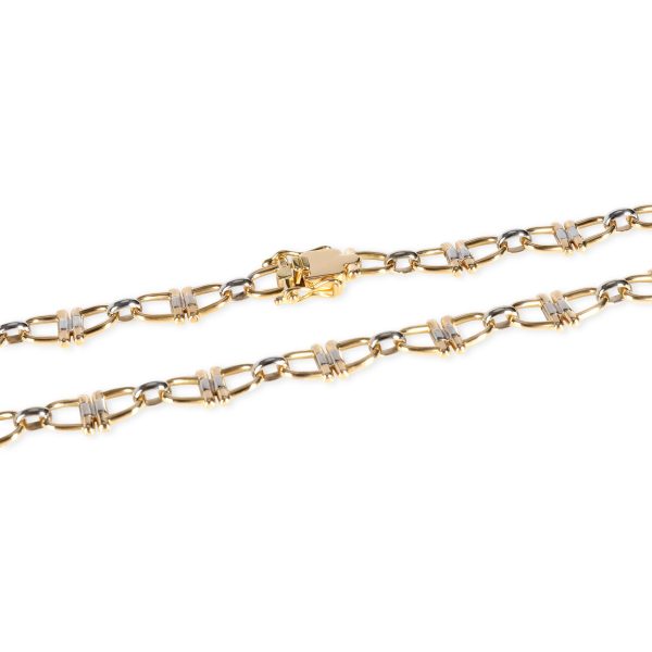 107706 clasp 2f360278 685f 4f1f bdd0 16d8ed6e5719 HorseBit Styled Linked Necklace in 18K Yellow Gold