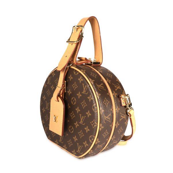 107808 sv Louis Vuitton Monogram Canvas Petite Boite Chapeau Bag