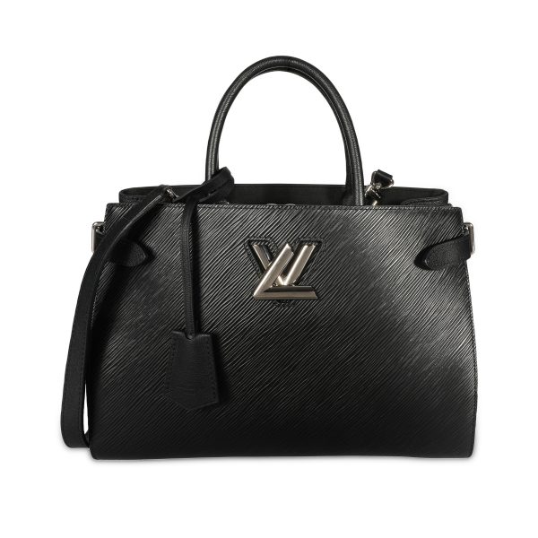 107836 fv 82c92830 9d30 455d 8061 9da8476ee951 Louis Vuitton Black Epi Leather Twist Tote