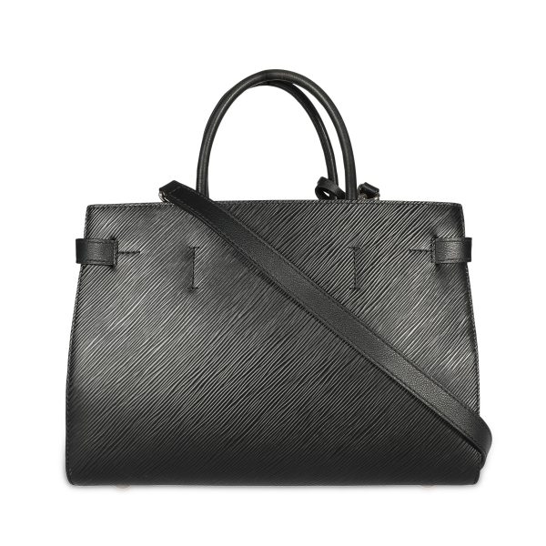 107836 pv ddc7a706 a022 42f7 acef e8d7ebff17ce Louis Vuitton Black Epi Leather Twist Tote