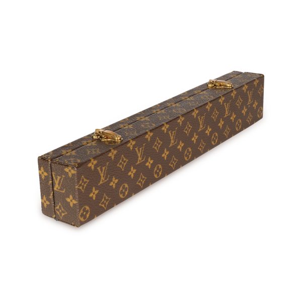 107864 stamp Louis Vuitton Monogram Canvas Jewelry Case