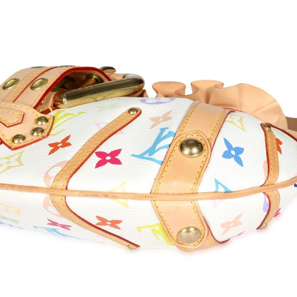 107866 box cde76e6d 722b 4b2e 8ed7 7b9452ff1fc5 Louis Vuitton x Takashi Murakami White Monogram Multicolore Leonor Bag