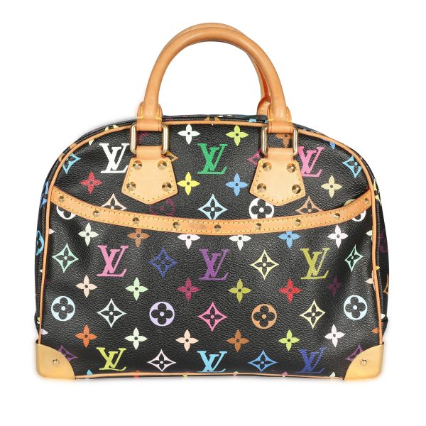 107868 fv 13d98d24 930a 4a77 8489 195feef1509b Louis Vuitton x Takashi Murakami Black Monogram Multicolore Trouville