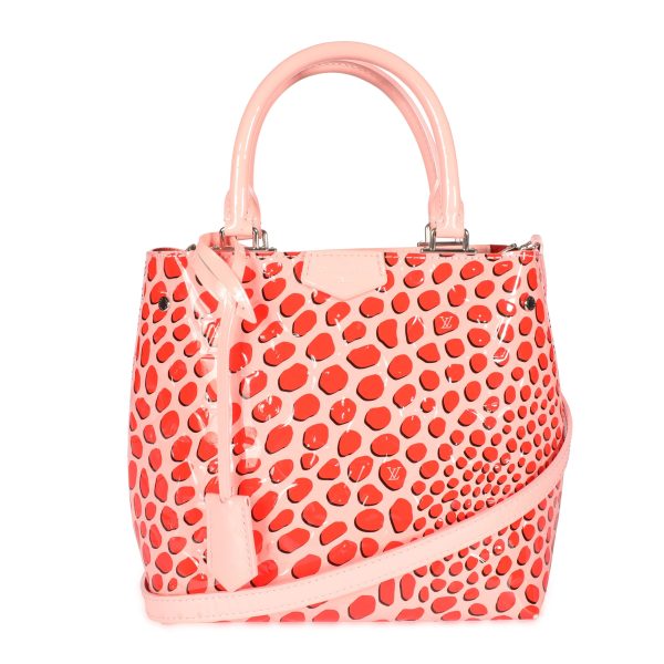 107907 fv Louis Vuitton Limited Edition Sugar Poppy Vernis Jungle Dots Tote