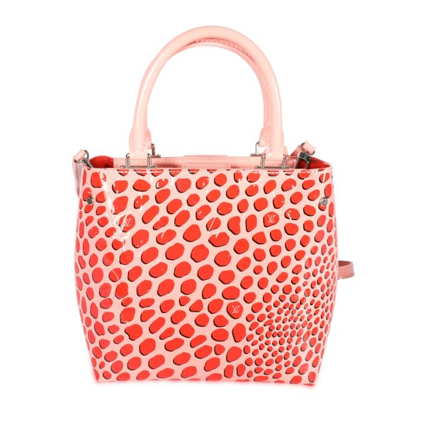 107907 pv Louis Vuitton Limited Edition Sugar Poppy Vernis Jungle Dots Tote