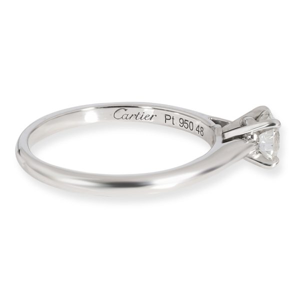 107908 sv 632baa4e 6fab 4a16 b145 5913a074ed05 Cartier 1895 Diamond Solitaire Ring in Platinum 039 CTW