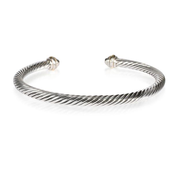 107938 bv 1cf8a6d1 a02c 4b9b ac58 9a0cfe01f48c David Yurman Cable Bracelet in 18K Yellow GoldSterling Silver