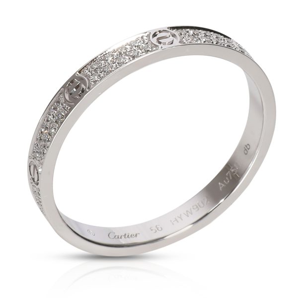 Cartier Cartier Love Diamond Ring in 18K White Gold 019 CTW