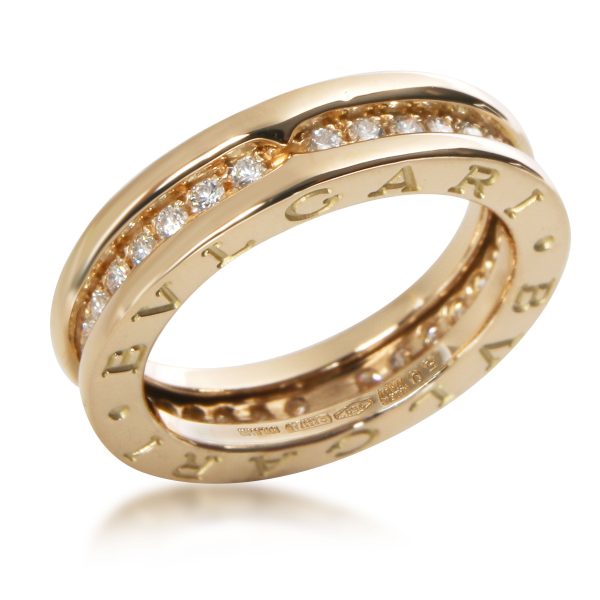 108161 pv 3e5c11d7 0111 45b4 9c90 fcedf3eaa227 Bulgari Bzero1 Ring with Diamonds in 18K Yellow Gold 045 CTW